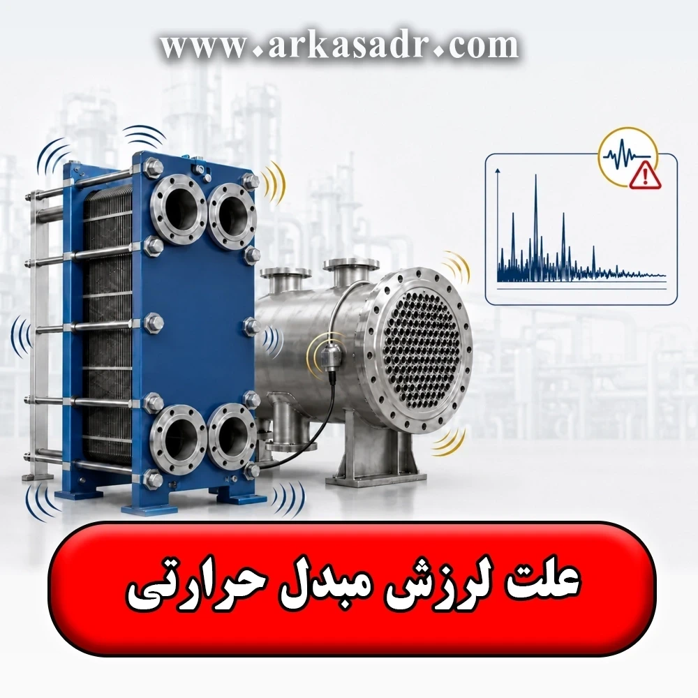 علت لرزش مبدل حرارتی | دلایل، عیب‌یابی و روش‌های کاهش ارتعاش